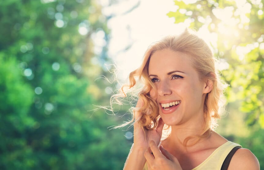 36 Woman outdoor headshot
