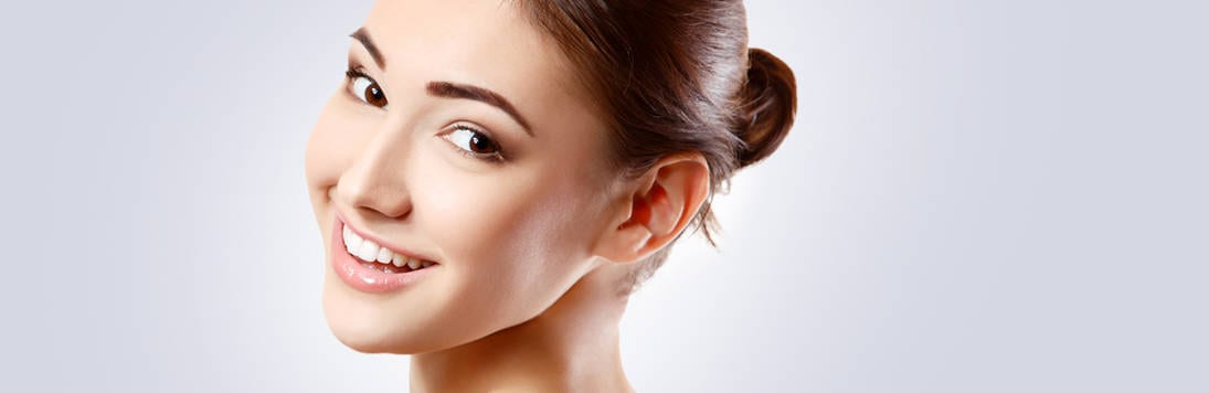 Woman headshot after Chemical Peel